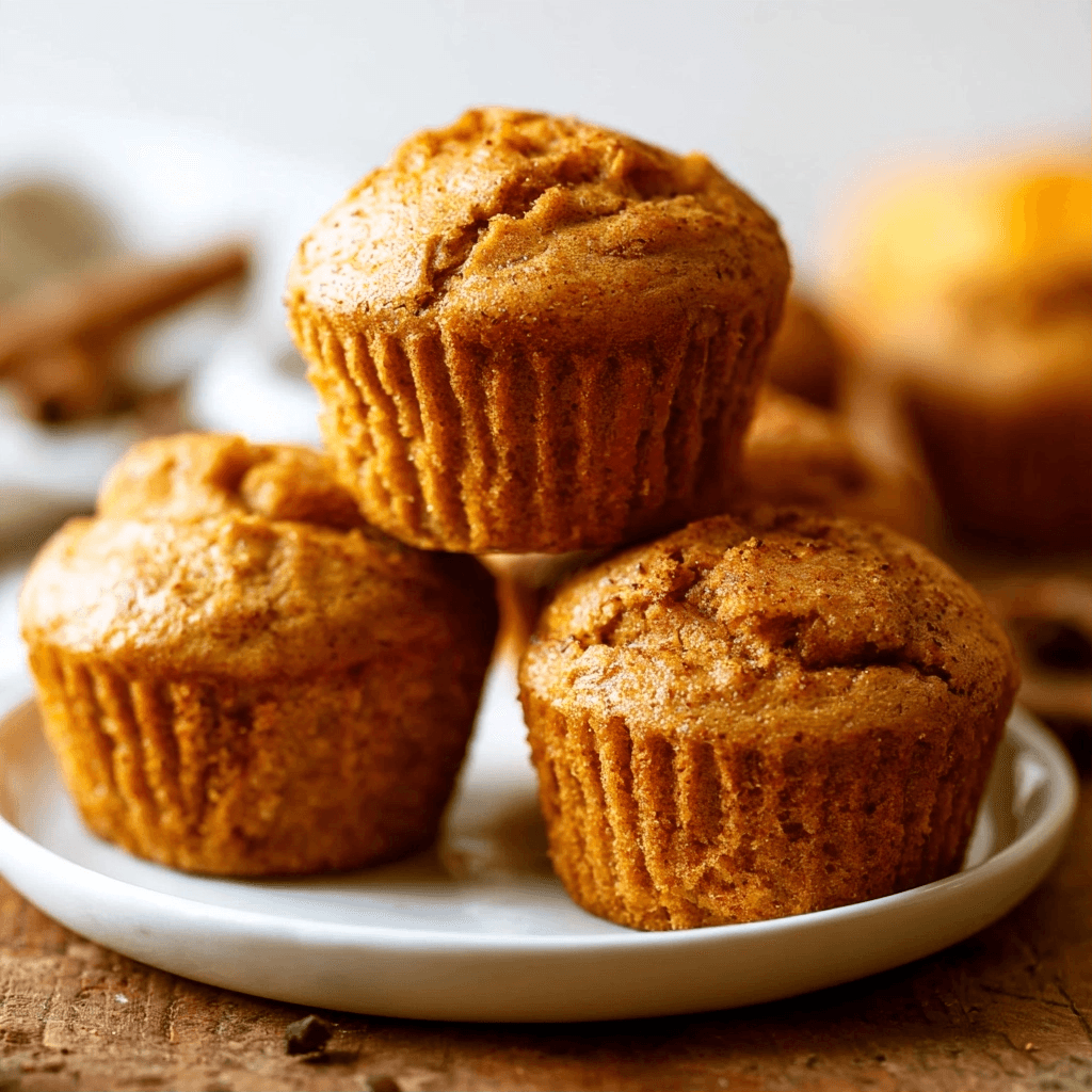 Dairy-Free Pumpkin Spice Muffins Recipe
