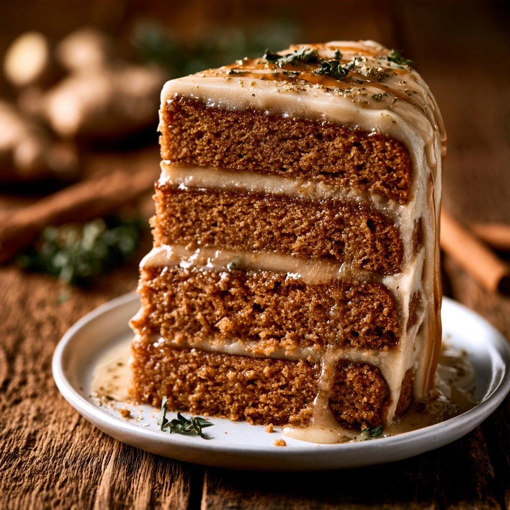 Gingerbread Layer Cake Recipe for Any Occasion
