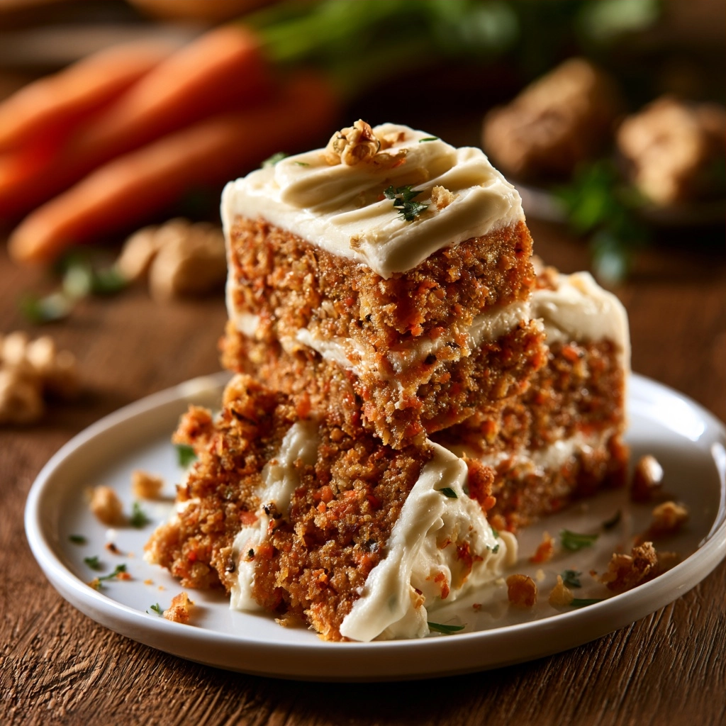 Carrot Cake with Cream Cheese Frosting Recipe