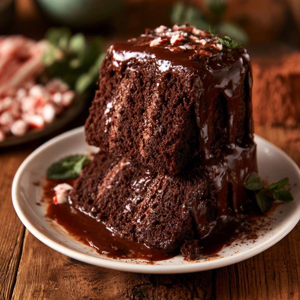 Chocolate Peppermint Cake for Holiday Gatherings