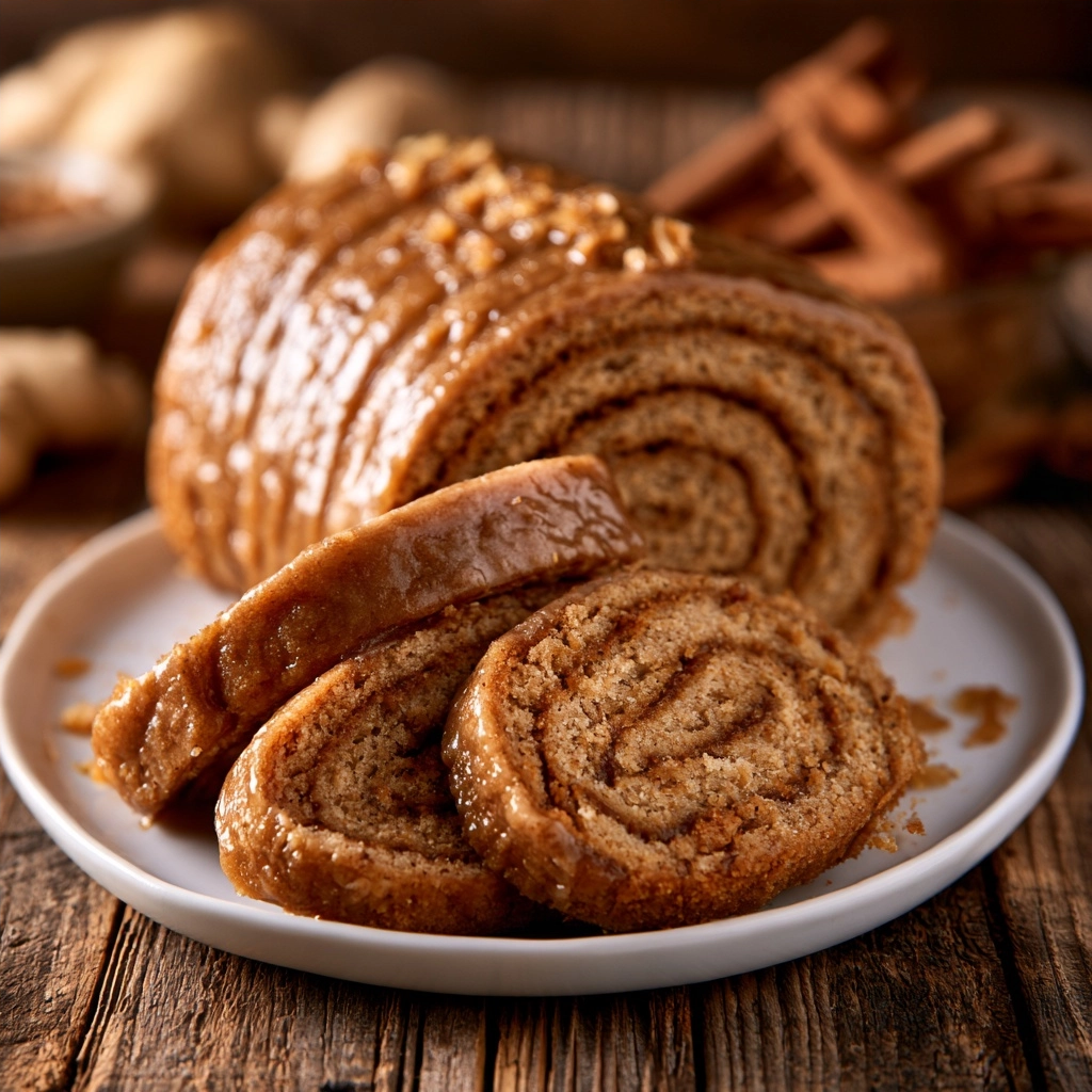 Gingerbread Roll Cake: A Festive Holiday Dessert