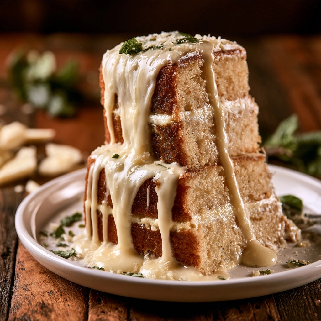 White Chocolate Peppermint Cake Recipe