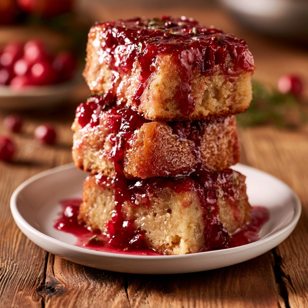 Cranberry Upside-Down Cake Recipe