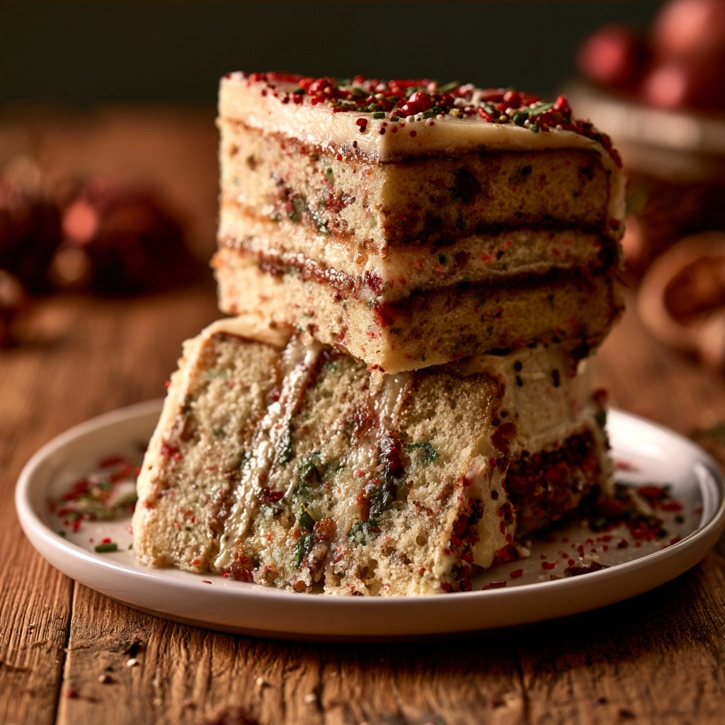 Christmas Sprinkle Cake: Festive Holiday Dessert Recipe
