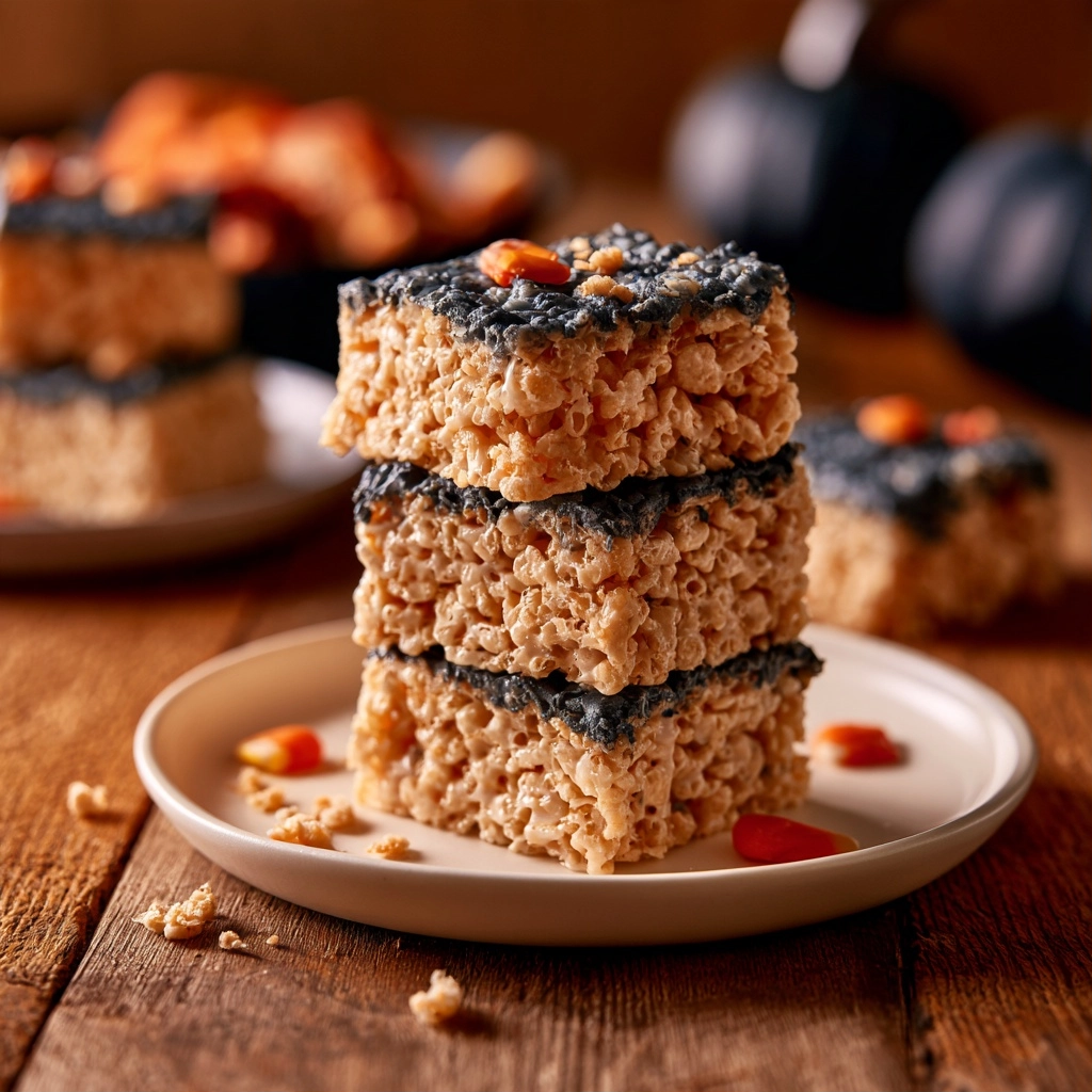 Cute and Delicious Halloween Rice Krispies Treats